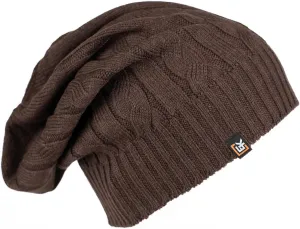 Evolution Knitwear Wool Cable Knit Beanie Hat for Men or Women - Super Soft Merino Wool - Made in The USA