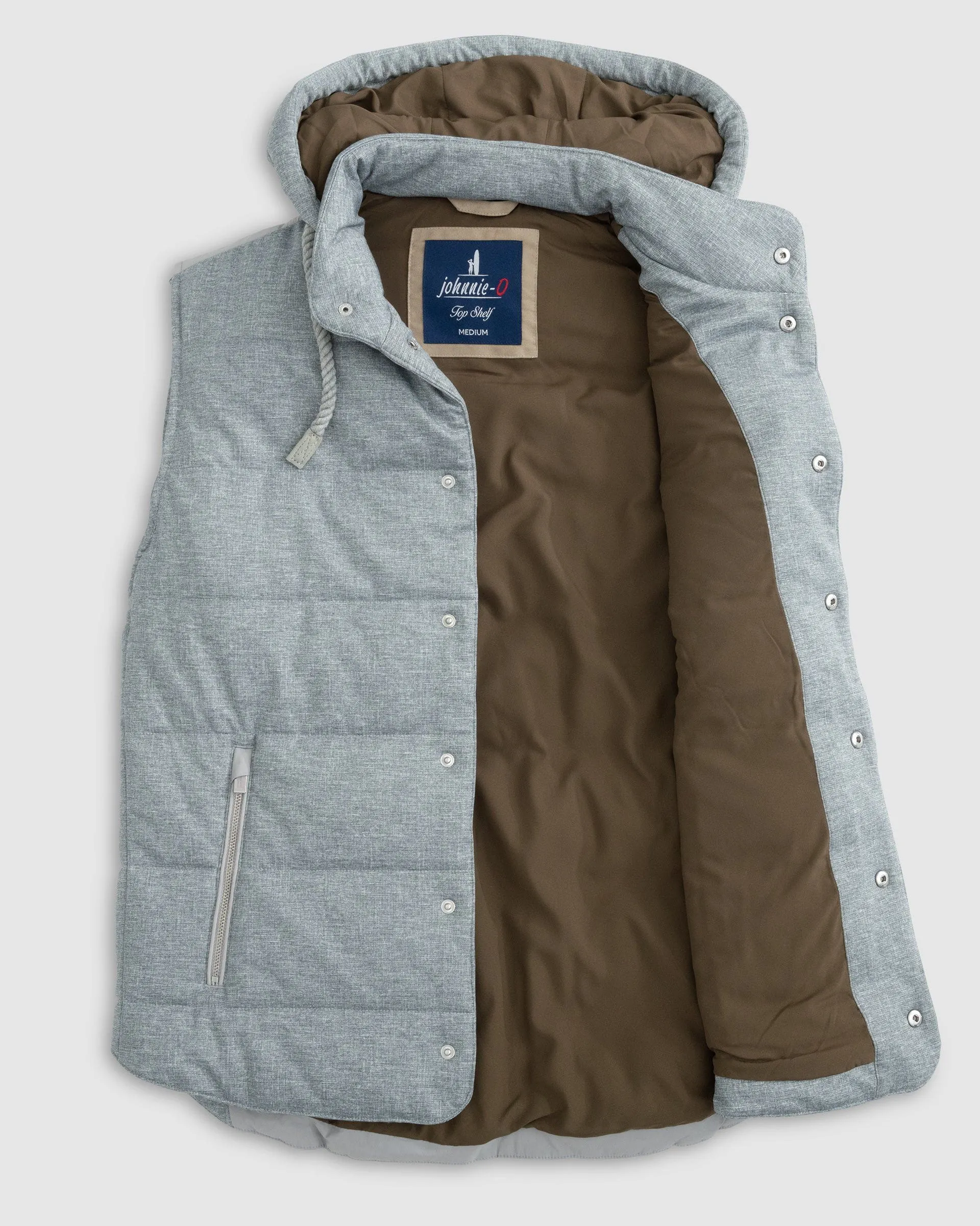 Fairbanks Quilted Hooded Puffer Vest