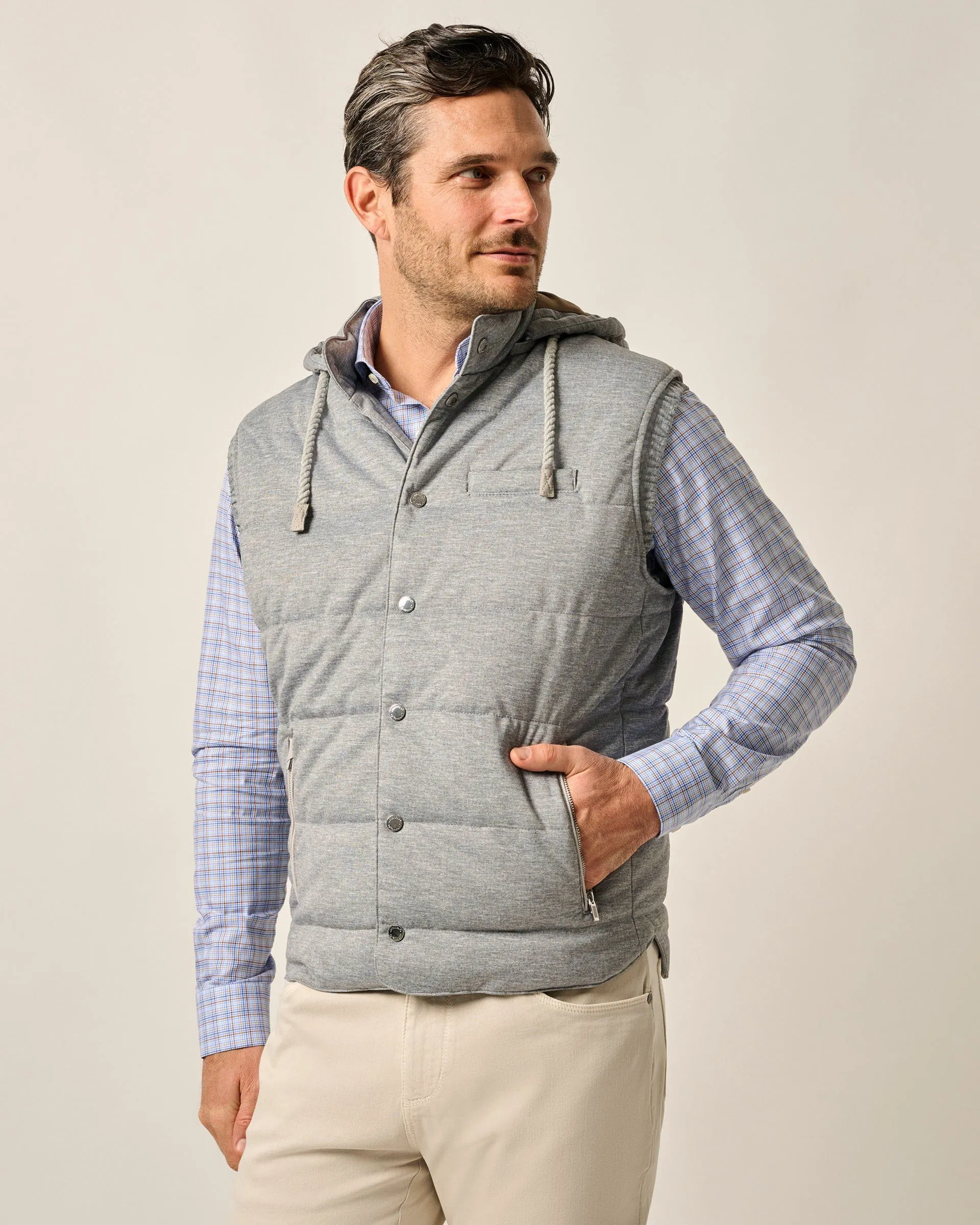 Fairbanks Quilted Hooded Puffer Vest