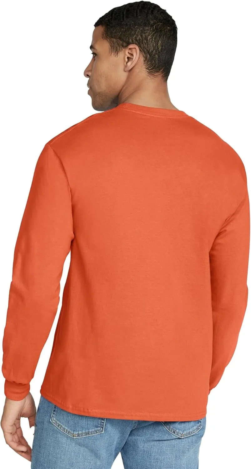 Gildan Adult Ultra Cotton Long Sleeve T-Shirt, Style G2400, Multipack