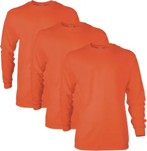 Gildan Adult Ultra Cotton Long Sleeve T-Shirt, Style G2400, Multipack