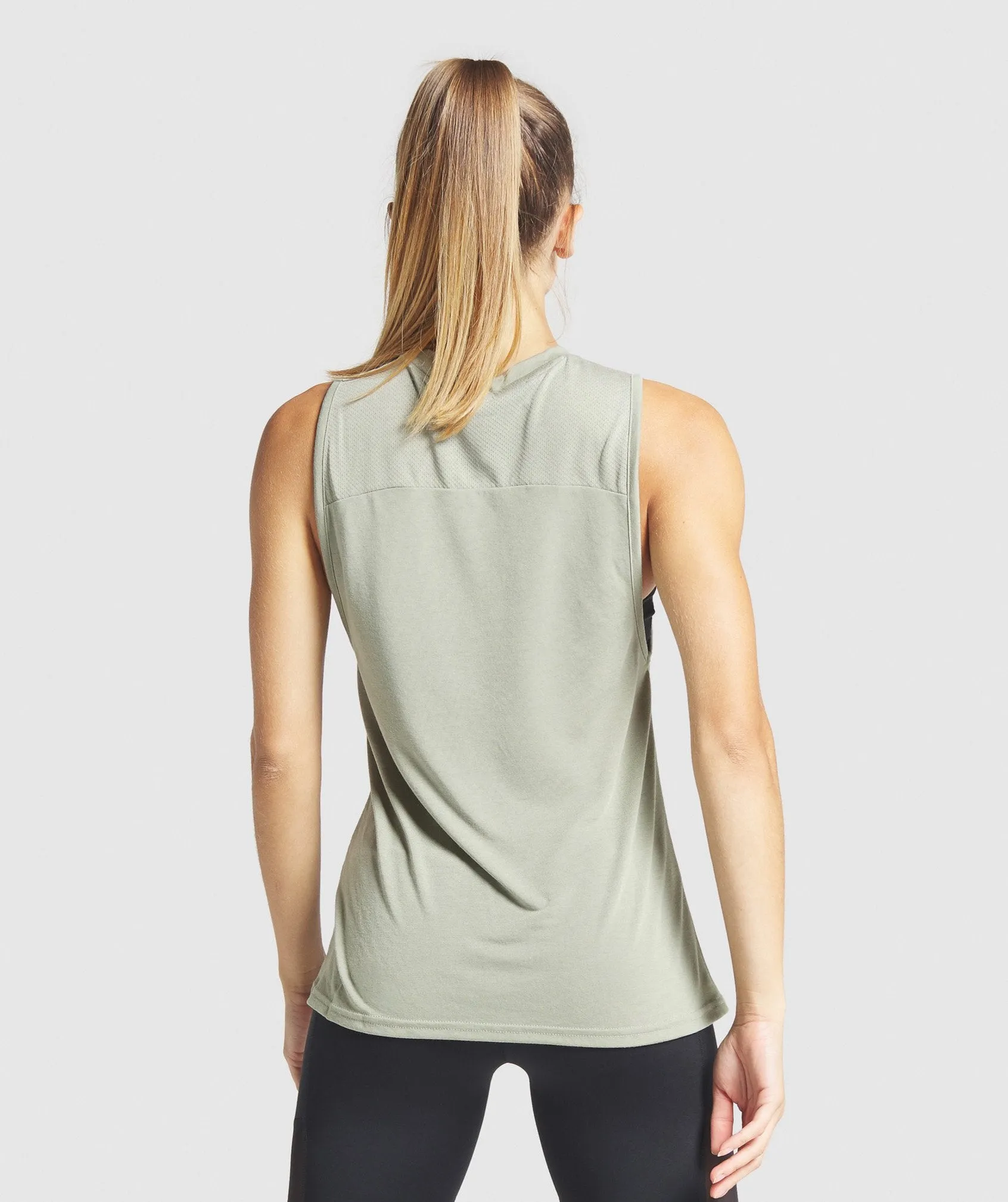 Gymshark Training Mesh Tank - Green