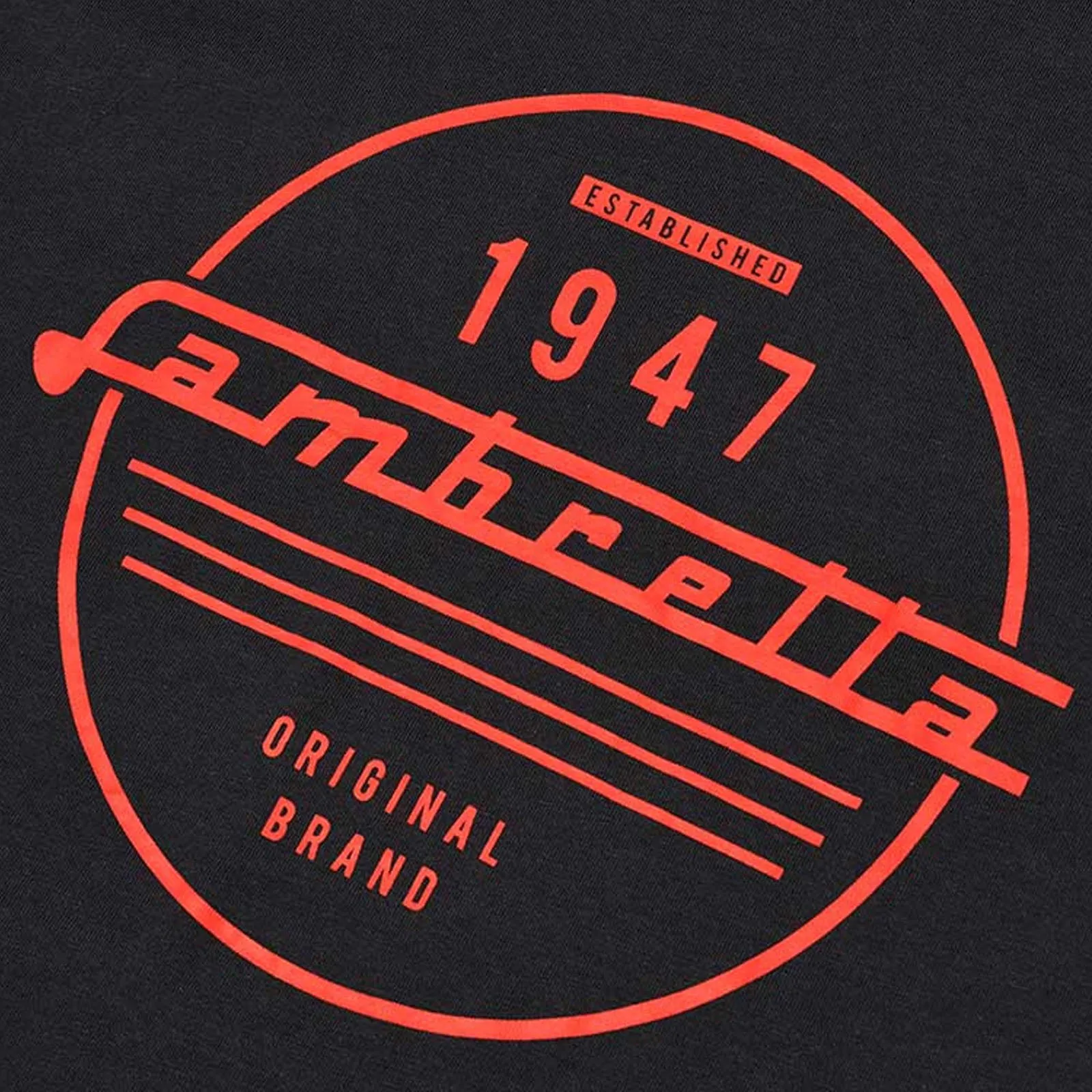 Lambretta Mens 47 Script Graphic T-Shirt - Navy