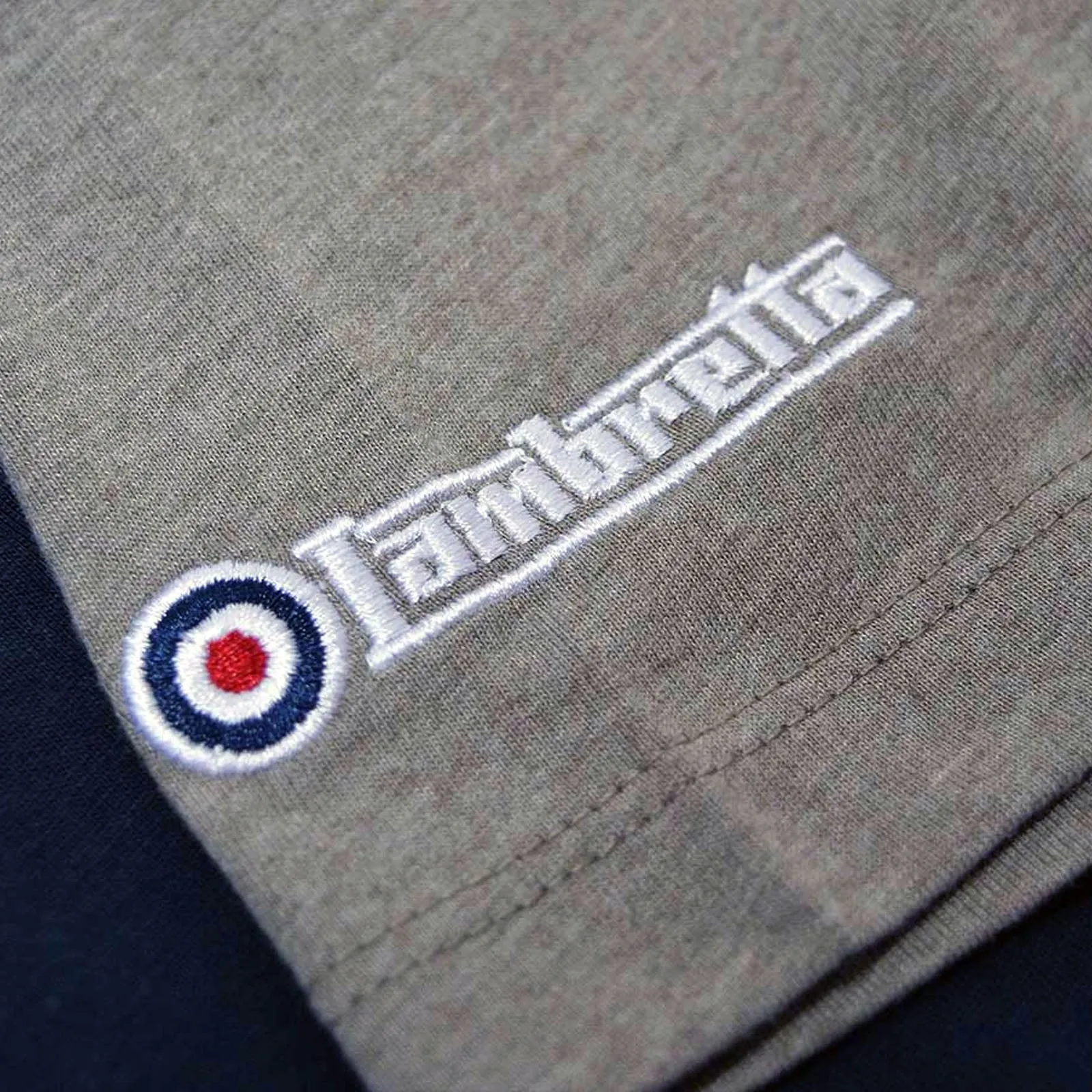 Lambretta Mens Authentic Raglan T-Shirt - Navy