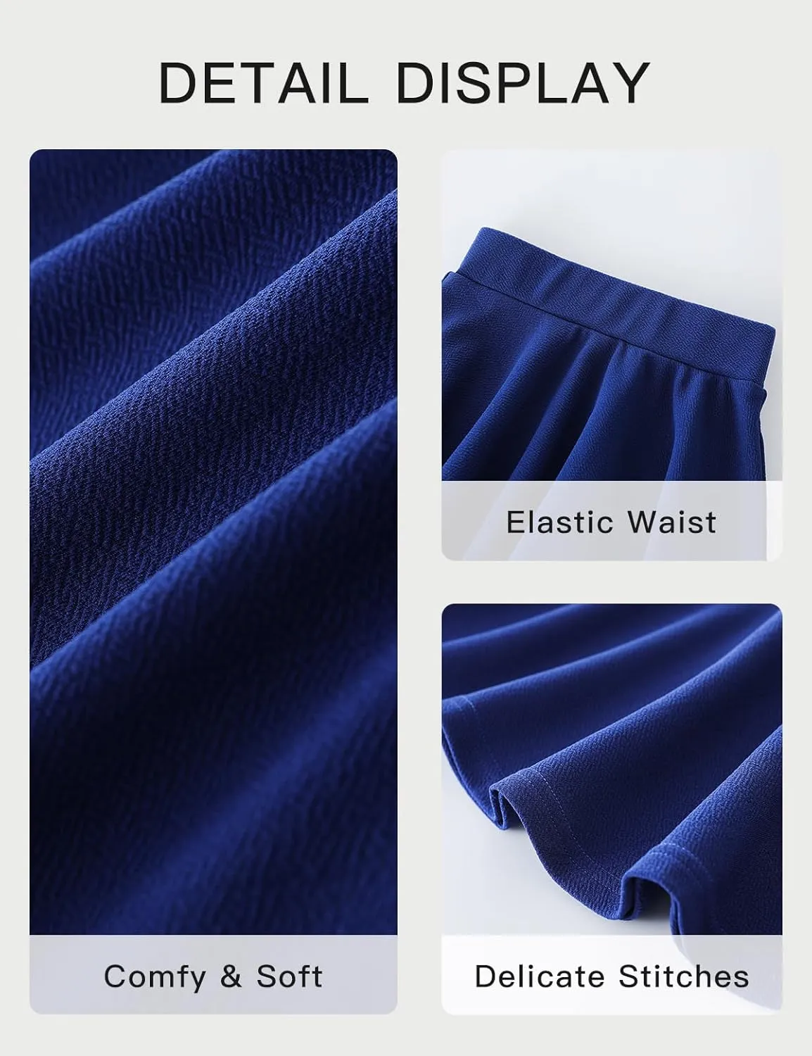 Skirt for Girls,Uniform Pleated Skater Skirts Kids Casual Mini Flare Plain
