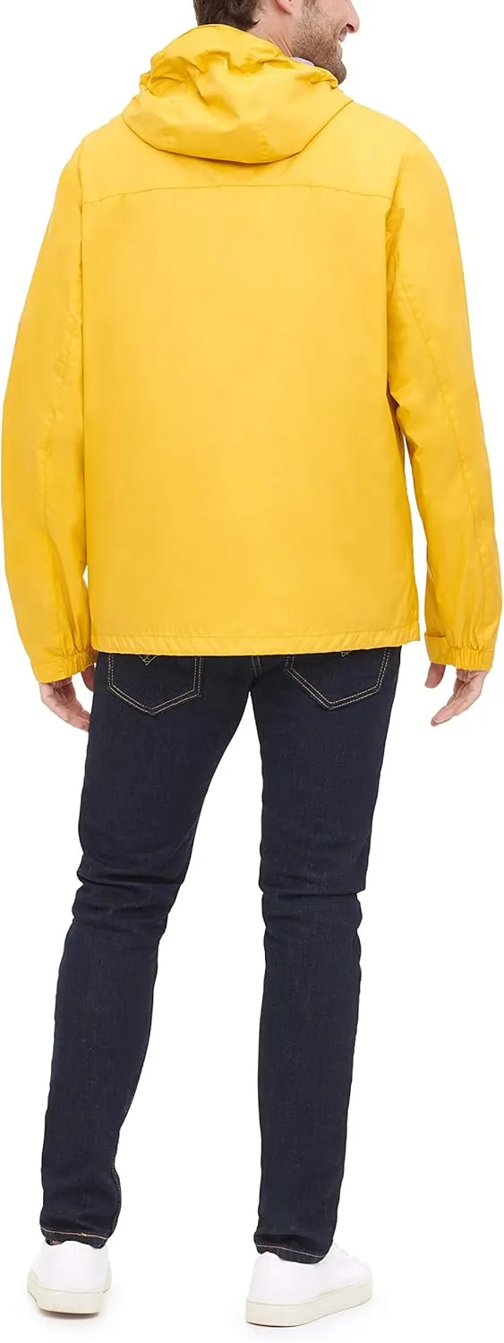 Tommy Hilfiger Men's Lightweight Breathable Waterproof Hooded Jacket