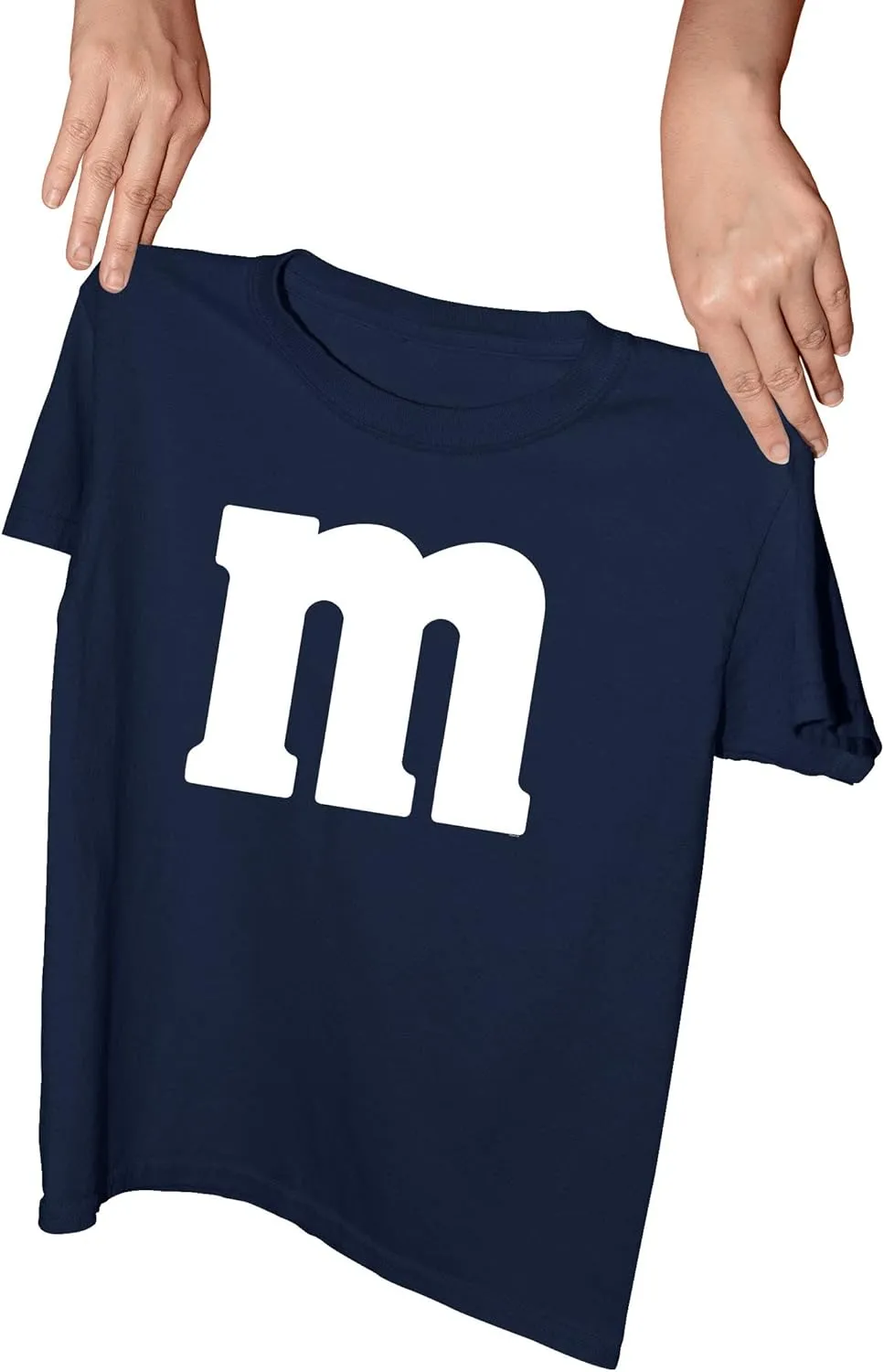 Veracco Letter M Halloween Costumes Youth T_Shirt Funny Halloween Team Group T-Shirt